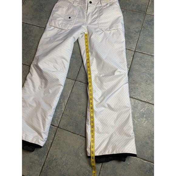 Orage Snow Pants Womans Size Small White Ski Snowboard Adjustable Waist Prime/OT - Picture 8 of 11